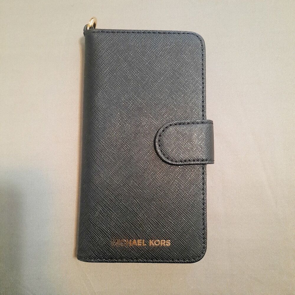 Michael Kors Follo Phone Casse/Wallet Black